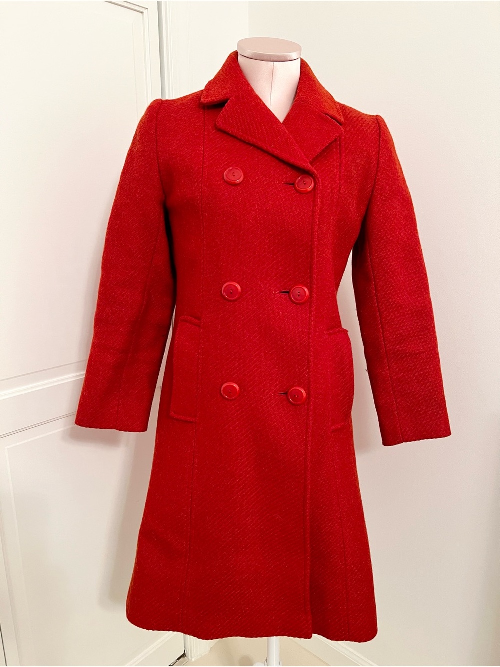 Vintage Orange Coat